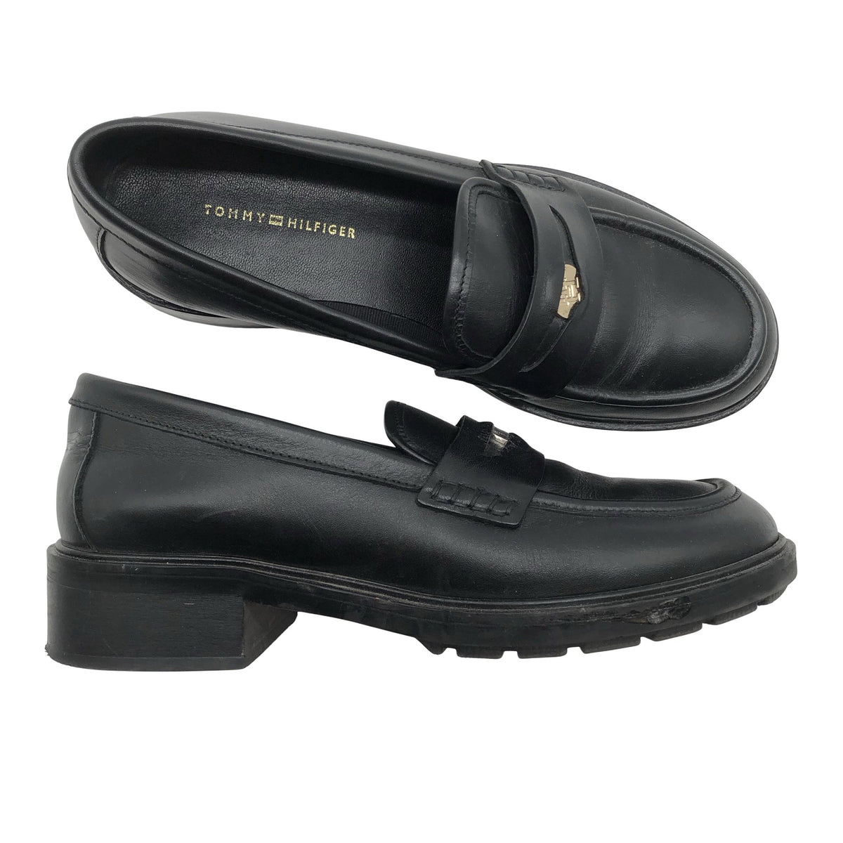 Unisex Tommy Hilfiger - Loafers, size 38 - Black (1)