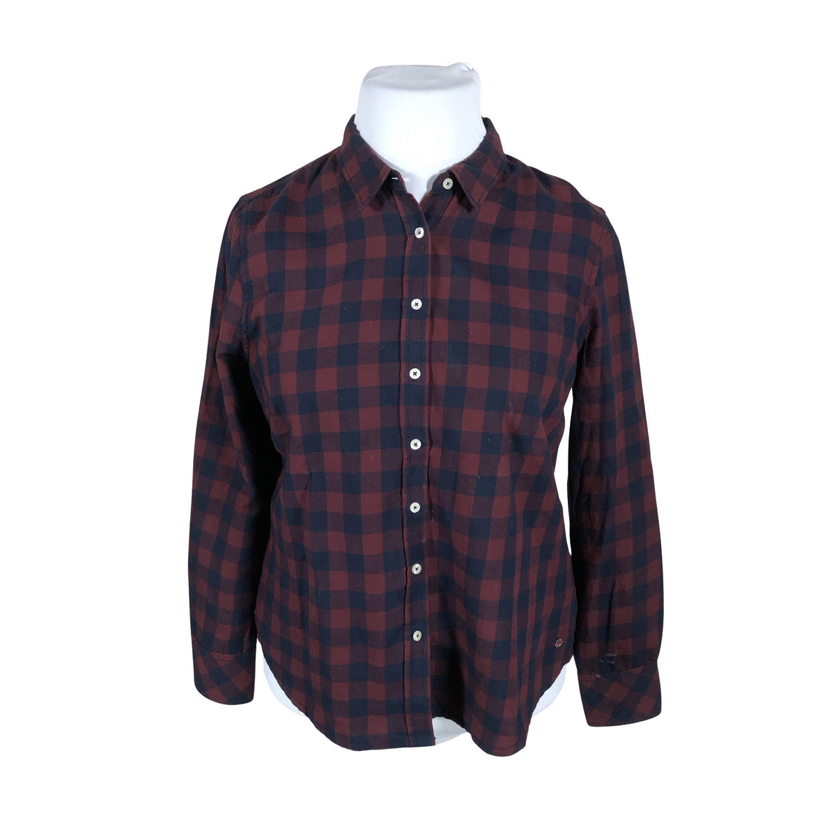 Unisex Mustang - Flannel shirt, size 42 - Wine red (1)