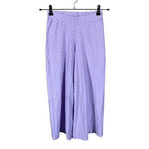 Unisex Aarrelabel - Tricot pants, size 34 - Violet (1)