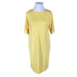 Unisex Althea - Tricot dress, size 44 - Yellow ()
