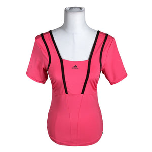 Unisex Adidas - Sports shirt, short sleeve, size 36 - Pink (1)