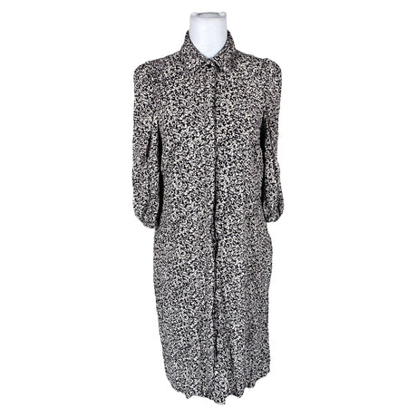 Unisex Free Quent - Schiffon dress, size 38 - Black ()