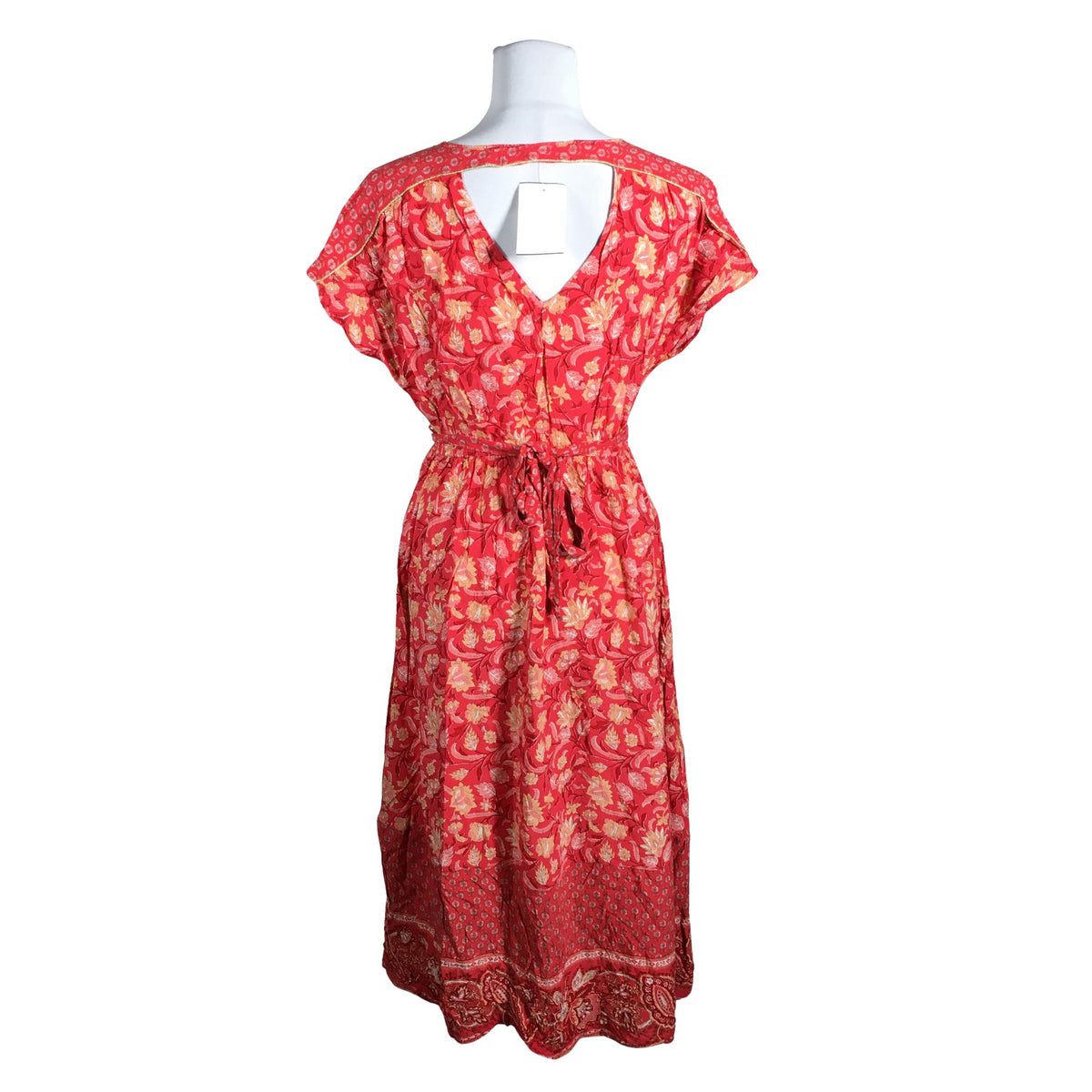 Unisex Women'secret - Schiffon dress, size 36 - Red (2)