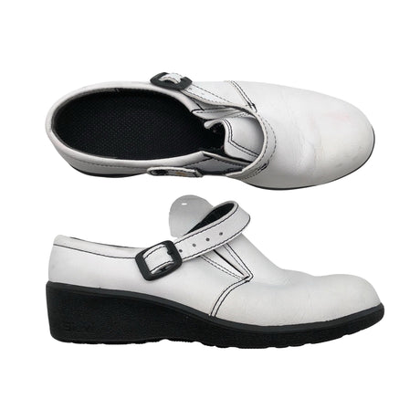 Unisex Sievi - Slip-on shoes, size 38 - White ()