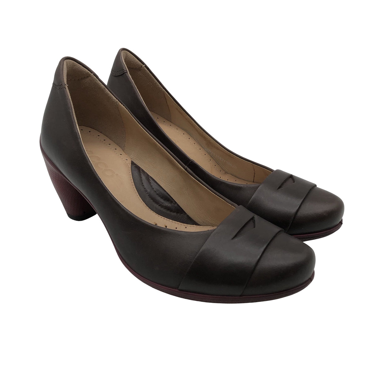 Unisex Ecco - High heels, size 36 - Brown (3)