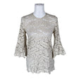 Unisex Andiata - Party shirt, size 38 - Beige ()