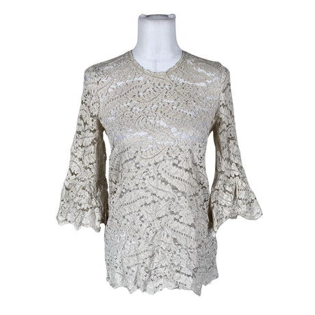 Unisex Andiata - Party shirt, size 38 - Beige ()