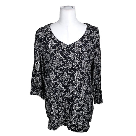 Unisex O.I.S - Schiffon tunic, size 38 - Black ()