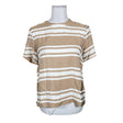 Unisex Tiger of Sweden - Short-sleeved blouse, size 40 - Beige ()