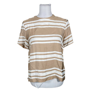 Unisex Tiger of Sweden - Short-sleeved blouse, size 40 - Beige (1)