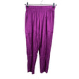Unisex Philosophy - Schiffon trousers, size 40 - Violet ()