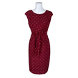 Unisex Lauren Ralph Lauren - Tricot dress, size 40 - Wine red ()
