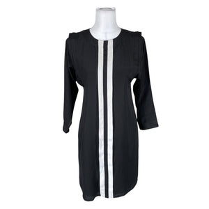 Unisex Ted Baker - Schiffon dress, size 34 - Black (1)