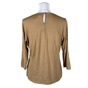 Unisex Ril's - Tricot shirt, size 40 - Brown (2)