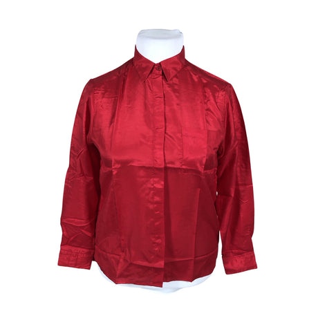 Unisex Etcetera - Collared shirt, size 42 - Red ()
