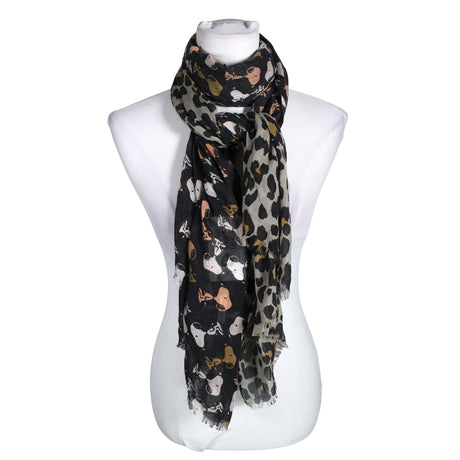 Unisex Codello - Scarf, size Midi - Gray ()