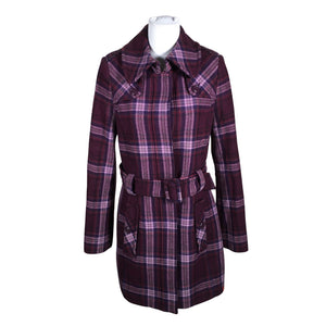 Unisex EDC by Esprit - Wool coat, size 38 - Violet (1)