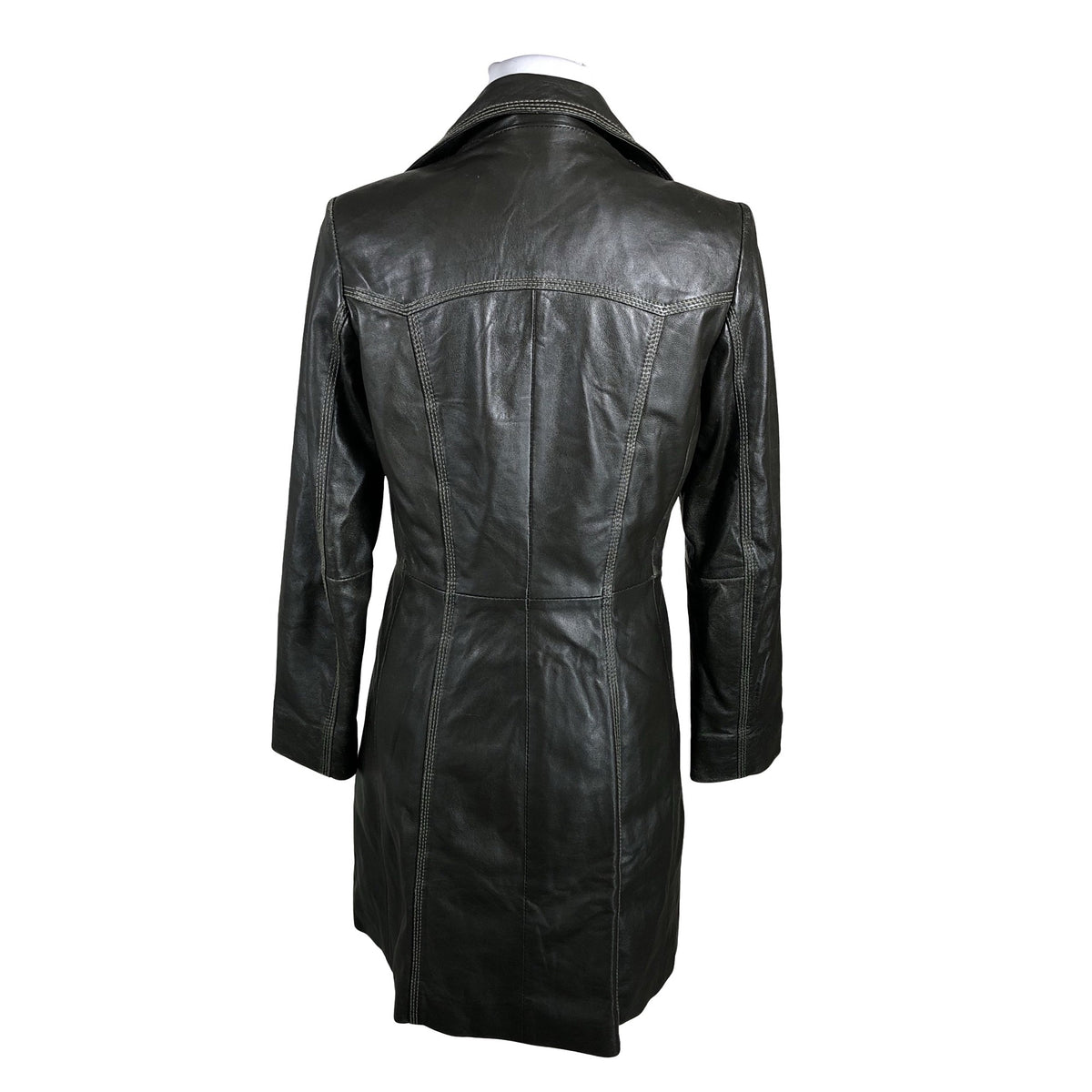 Unisex Rock'n Blue - Leather jacket, size 38 - Brown (2)