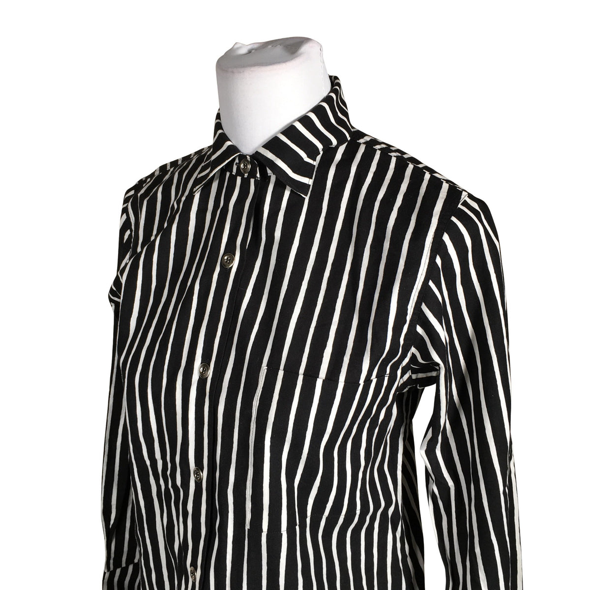 Unisex Marimekko - Collared shirt, size 34 - Black (3)
