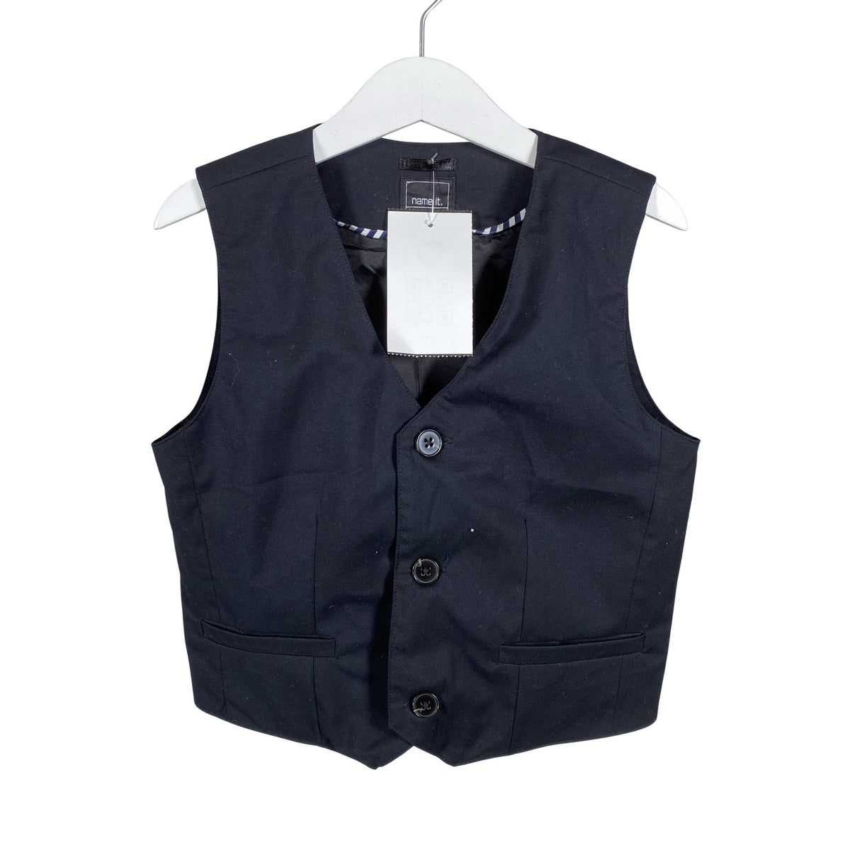 Unisex Name It - Vest, size 122 - 128 - Black (1)