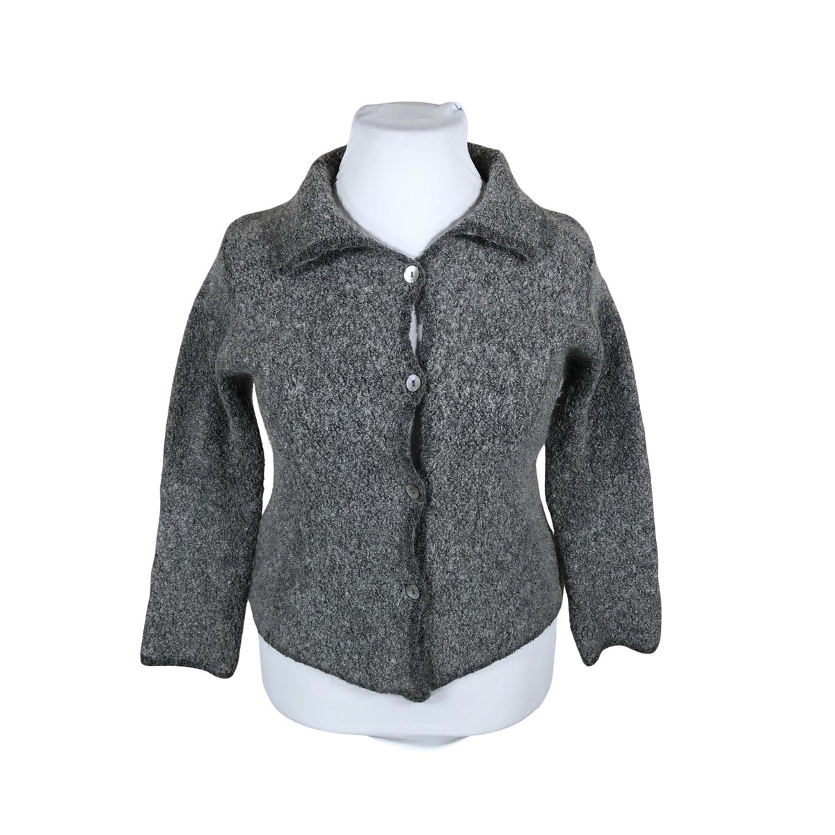 Unisex Laura Ashley - Cardigan, size 42 - Gray (1)
