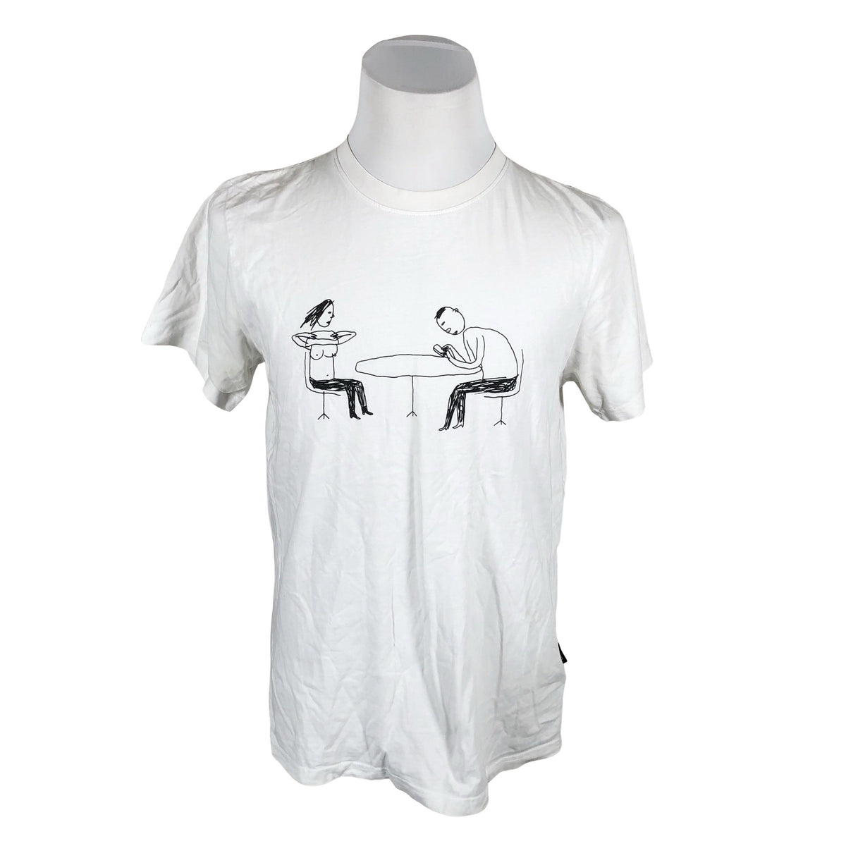 Unisex Dedicated - T-shirt, size M - White (1)