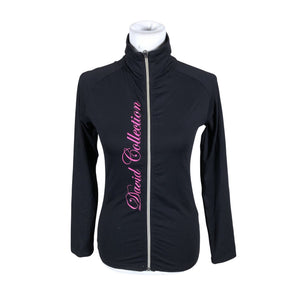 Unisex David - Sports shirt, long sleeve, size 34 - Black (1)