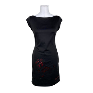 Unisex Desigual - Tricot dress, size 38 - Black (1)