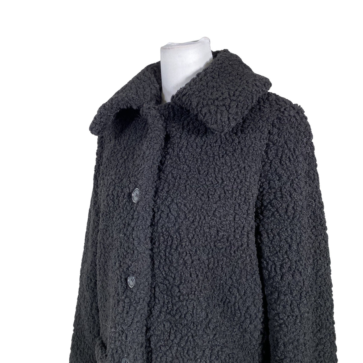 Unisex &Other Stories - Wool coat, size 38 - Black (2)
