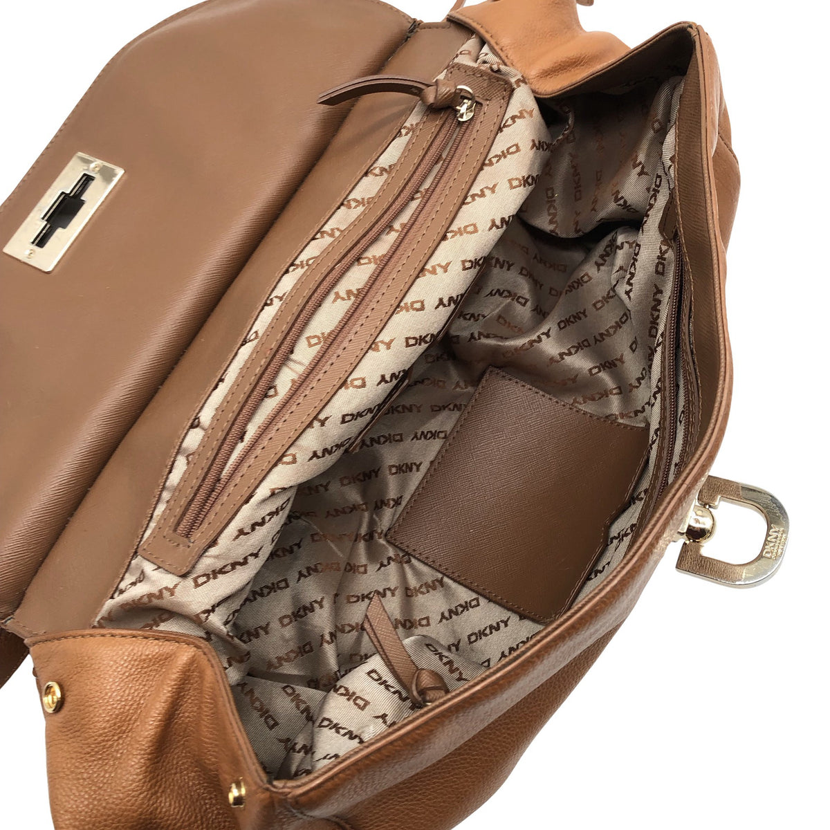 Unisex DKNY - Shoulder bag, size Midi - Brown (3)