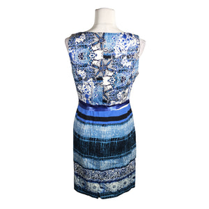 Unisex Taifun - Sheath dress, size 38 - Blue (2)