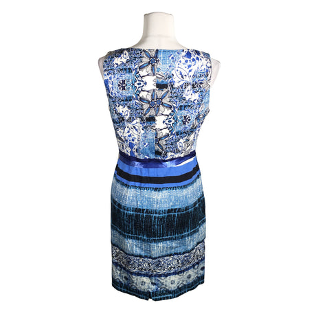 Unisex Taifun - Sheath dress, size 38 - Blue (2)
