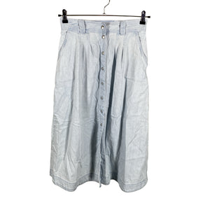 Unisex Sézane - Denim skirt, size 38 - Blue (1)