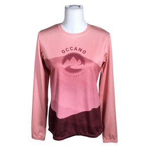 Unisex Occano - Sports shirt, long sleeve, size 38 - Light pink (1)