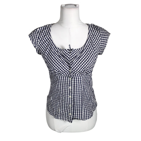 Unisex Ril's - Short-sleeved blouse, size 34 - Blue ()