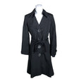 Unisex MasCara - Trench coat, size 36 - Black ()
