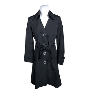 Unisex MasCara - Trench coat, size 36 - Black (1)