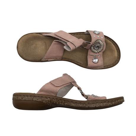 Unisex Rieker - Sandals, size 38 - Light pink ()