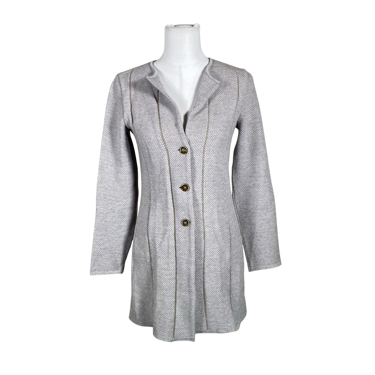 Unisex Georg Maier - Cardigan, size 36 - Gray (1)