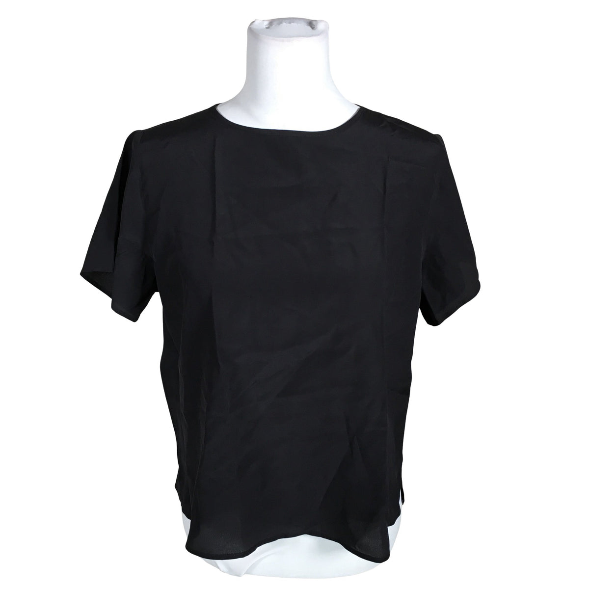 Unisex R-collection - Short-sleeved blouse, size 36 - Black (1)