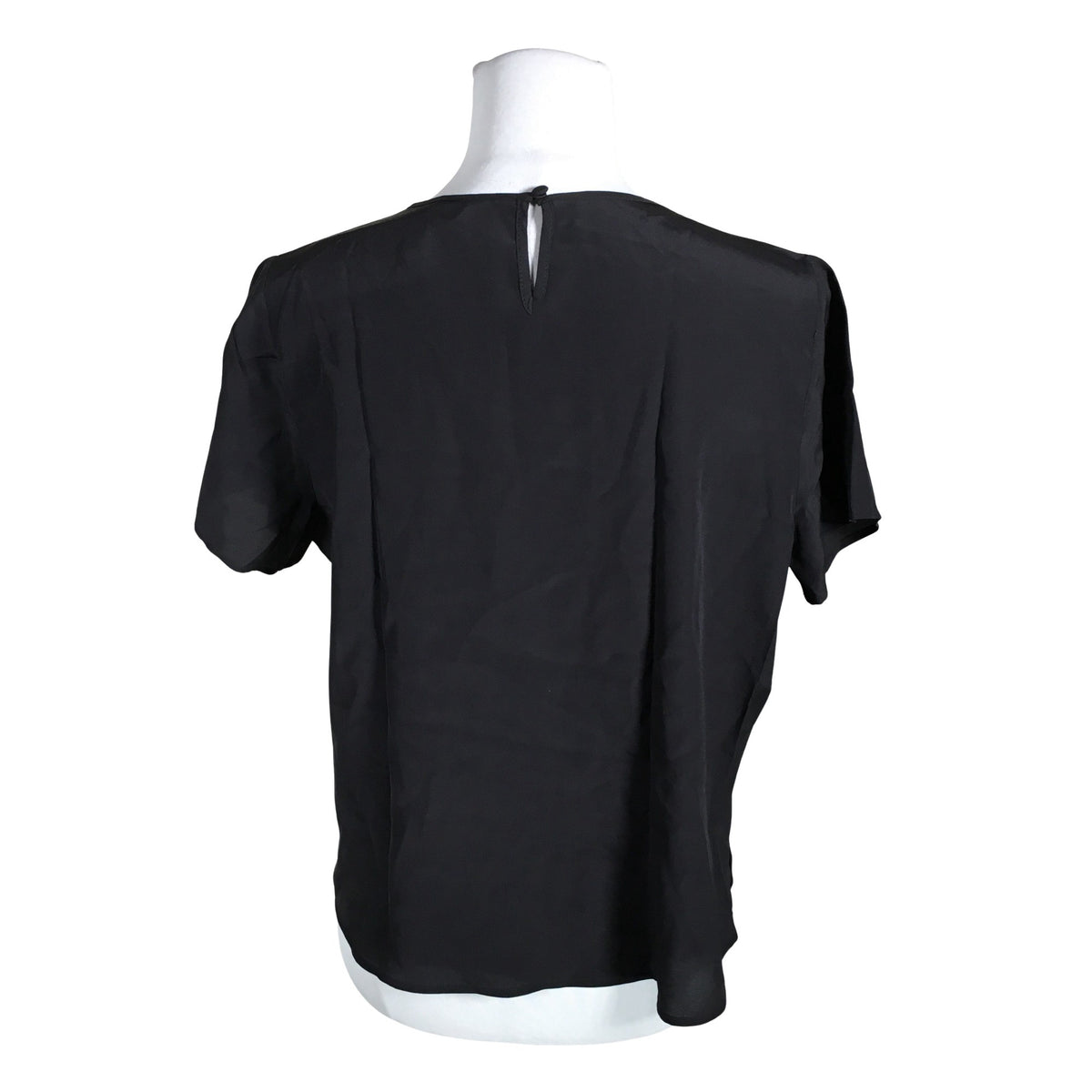 Unisex R-collection - Short-sleeved blouse, size 36 - Black (2)