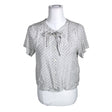 Unisex Stenströms - Short-sleeved blouse, size 36 - White ()