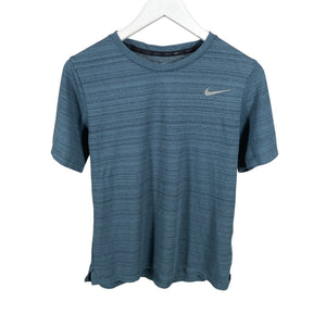Unisex Nike - Sports shirt, short sleeve, size 158 - 164 - Green (1)