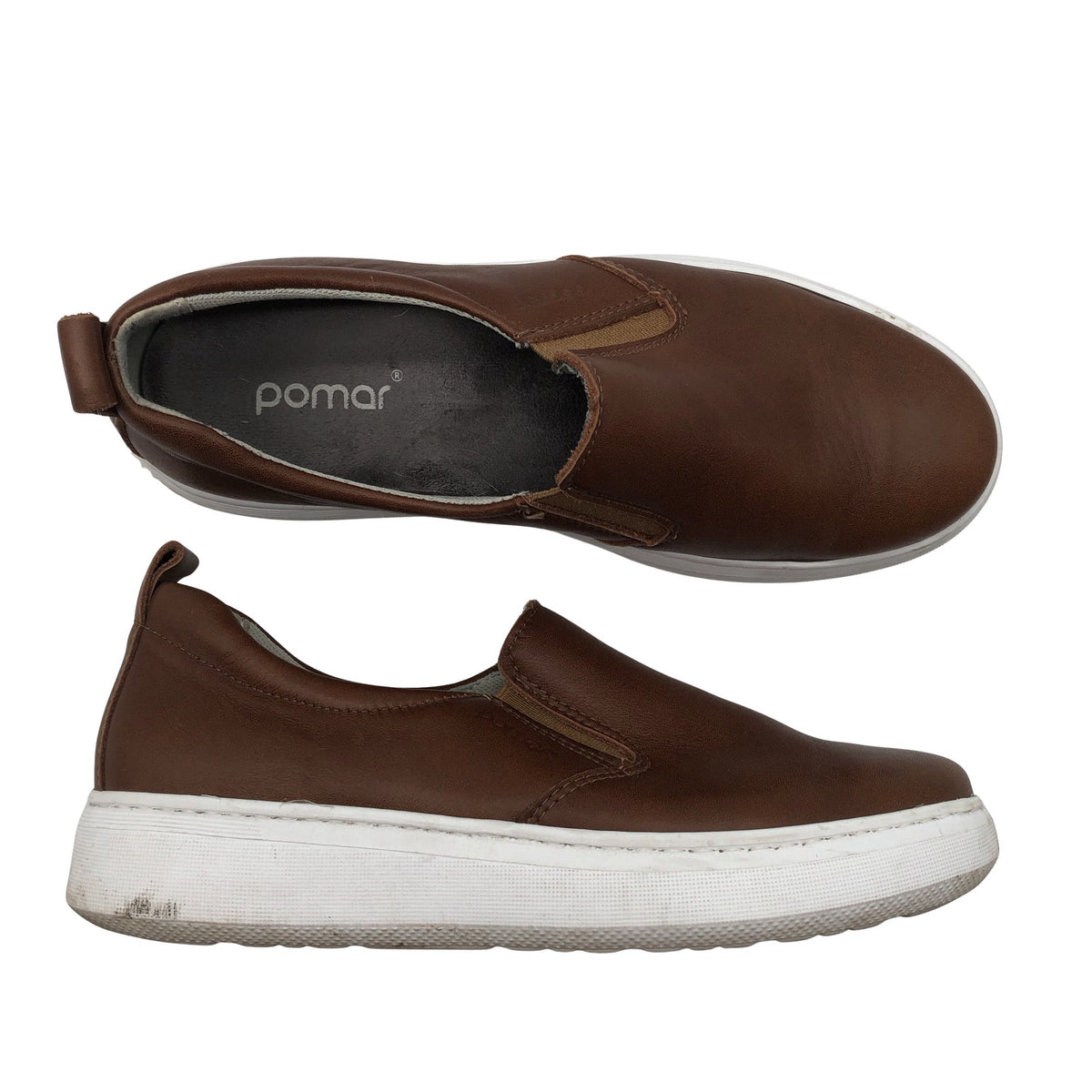 Unisex Pomar - Loafers, size 37 - Brown (1)