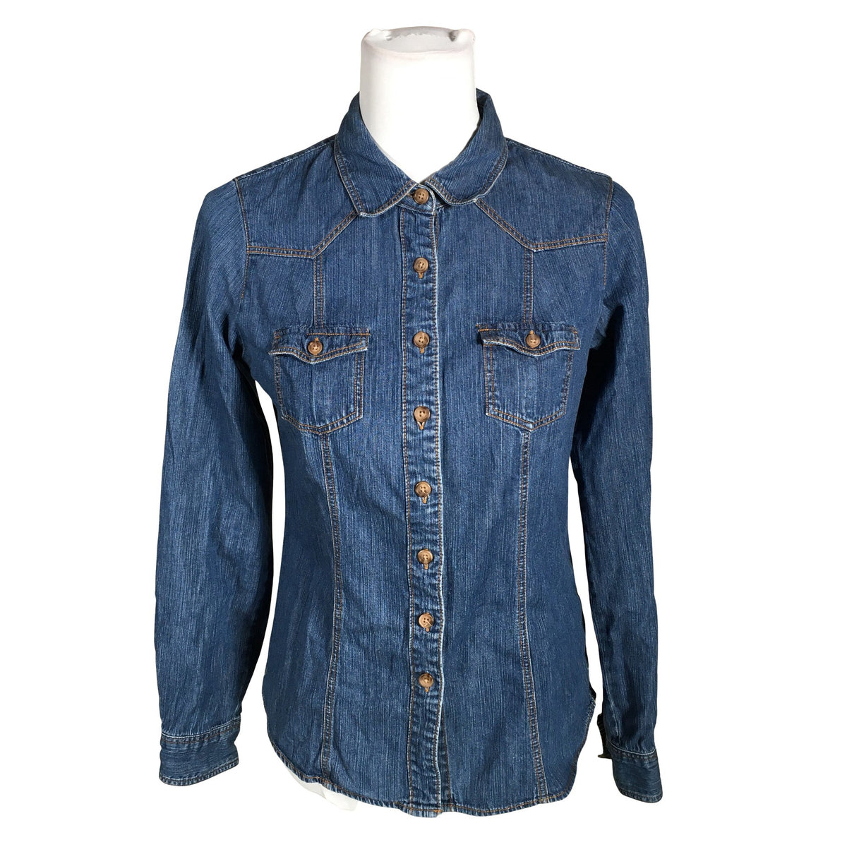 Unisex Boden - Denim shirt, size 36 - Blue (1)