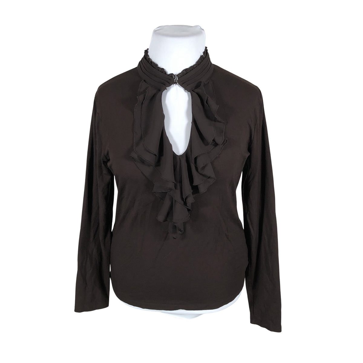Unisex Lauren Ralph Lauren - Tricot shirt, size 42 - Brown (1)