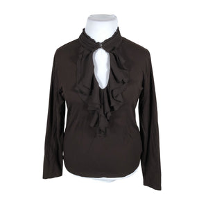 Unisex Lauren Ralph Lauren - Tricot shirt, size 42 - Brown (1)