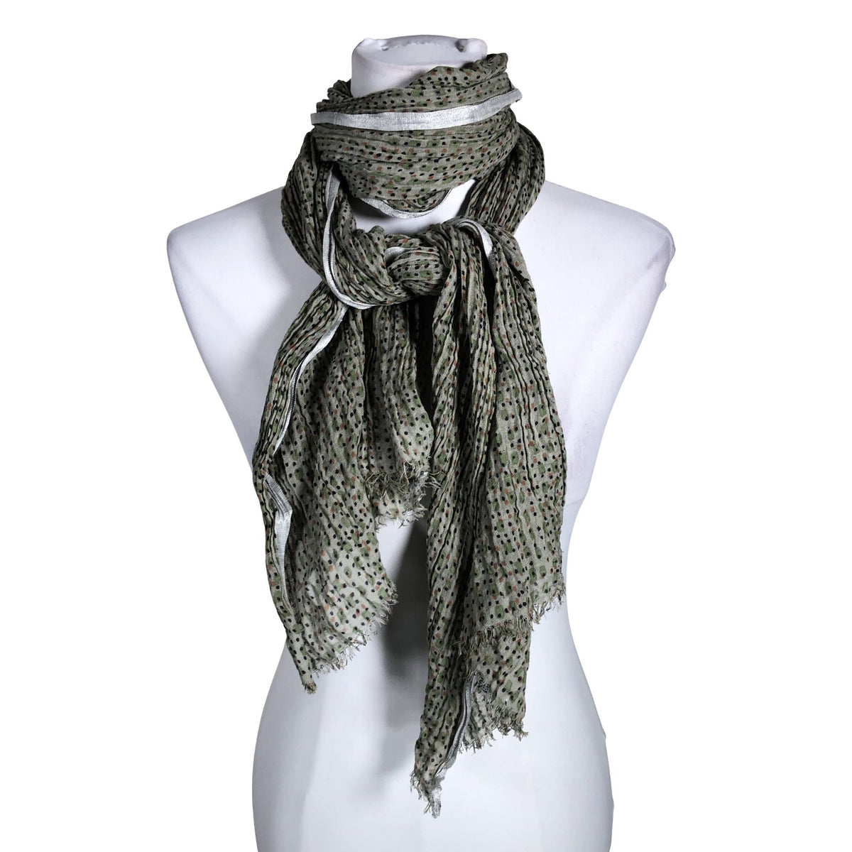 Unisex Noa Noa - Scarf, size Ei kokoa - Green (1)