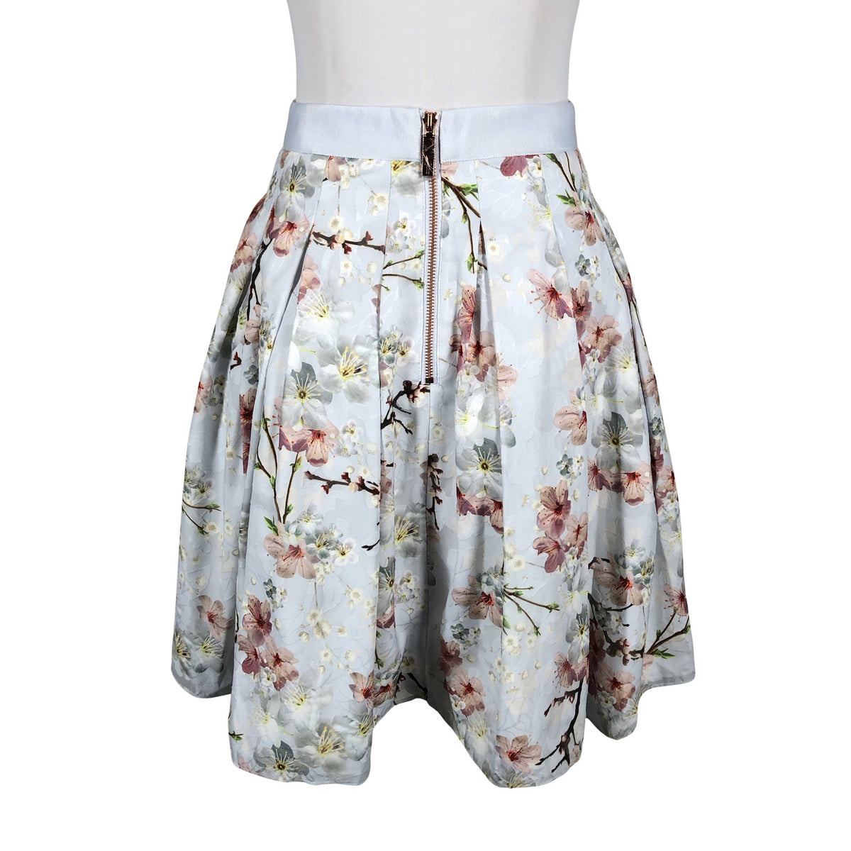 Unisex Ted Baker - Fabric skirt, size 34 - Light blue (2)