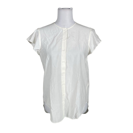 Unisex French Connection - Short-sleeved blouse, size 38 - Natural white ()